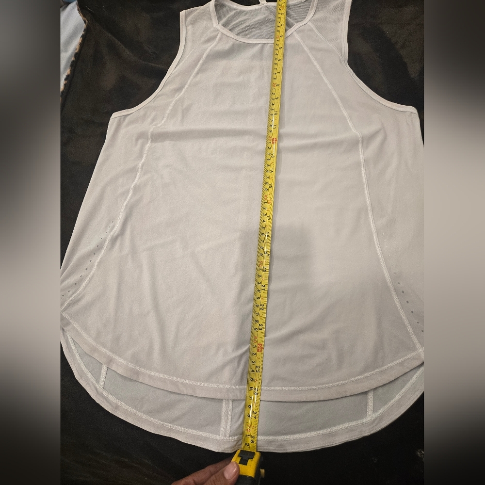 Lululemon Athletica Silver Muscle Tee - Picture 6 of 7